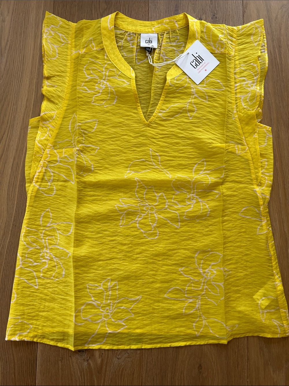 CAbi Savanna Top XS NWT